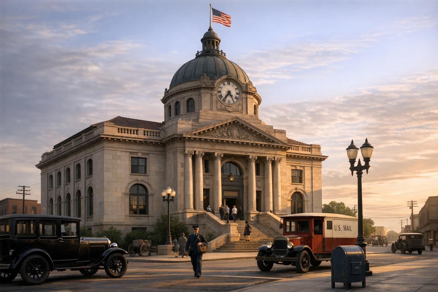 old fresno post office history