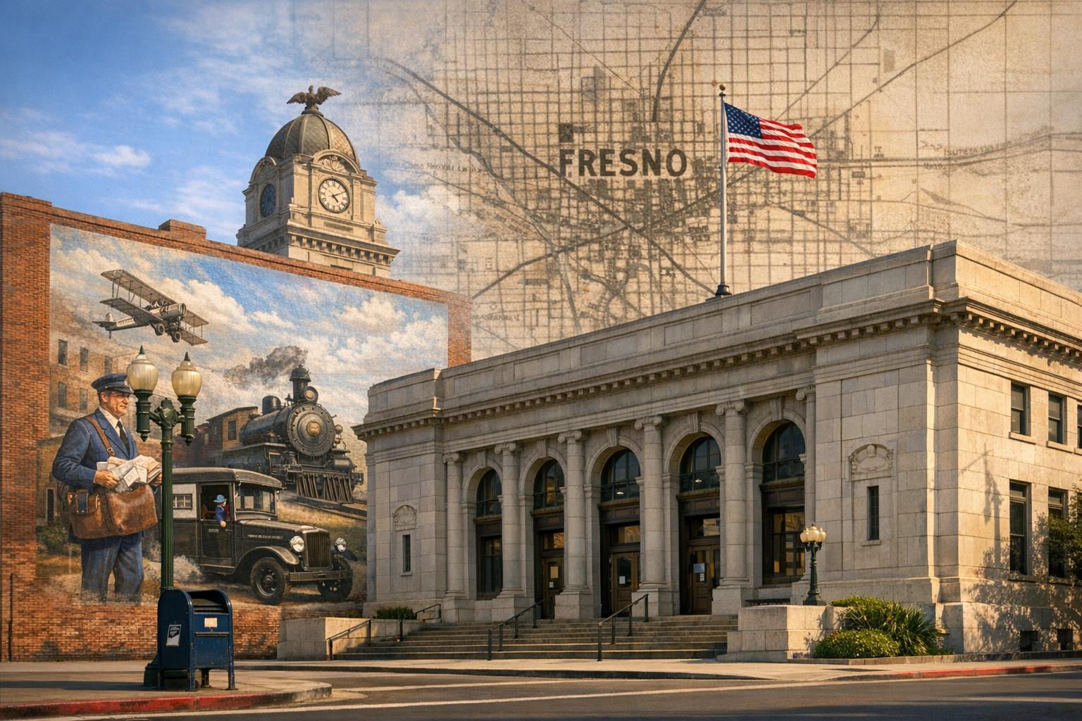 historic downtown fresno postal history