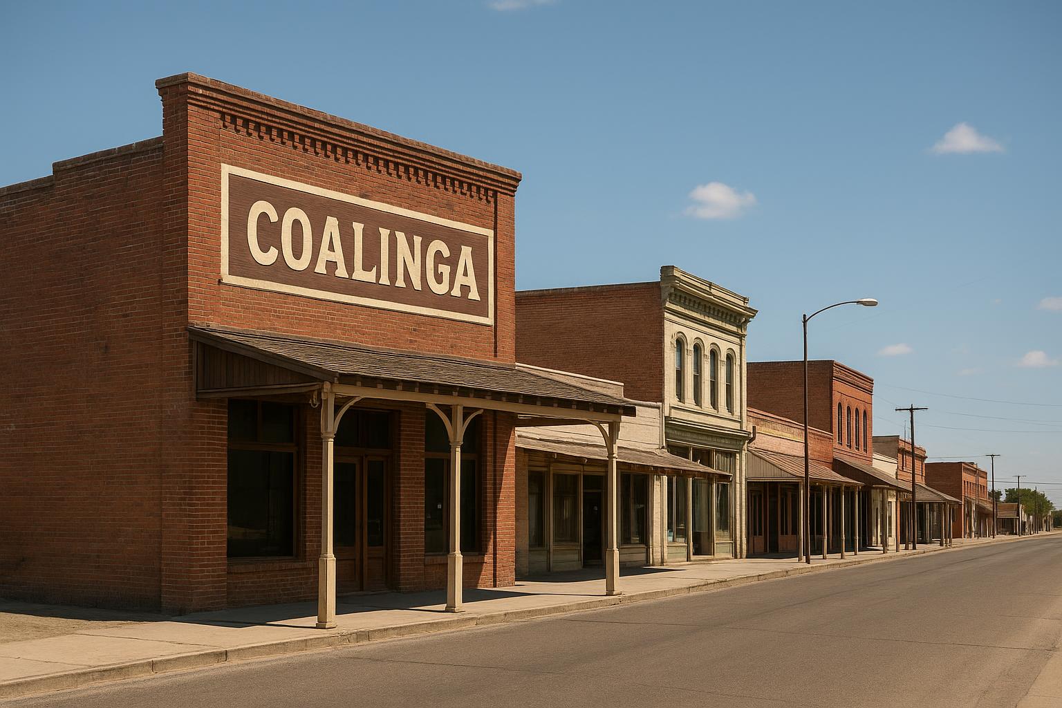 Coalinga California History Of Fresno Westside Towns